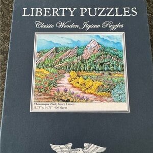 Classic Wooden Jigsaw Puzzle - Chautauqua Trail